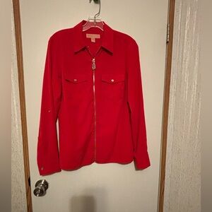 MICHAEL Michael Kors Red Blouse